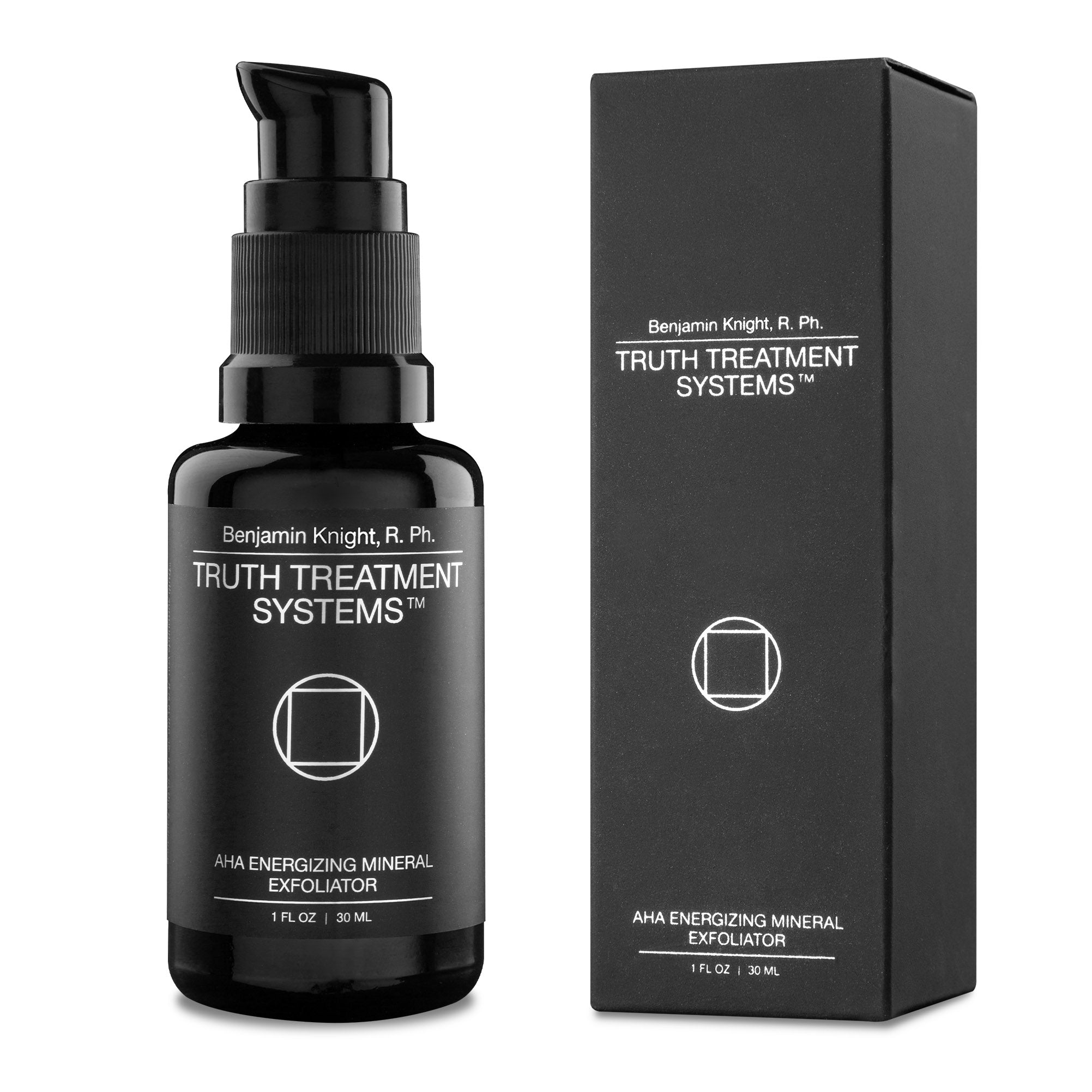 AHA Energizing Mineral Exfoliator - 30ml - Lasts up to 3–4 months - 60 uses.