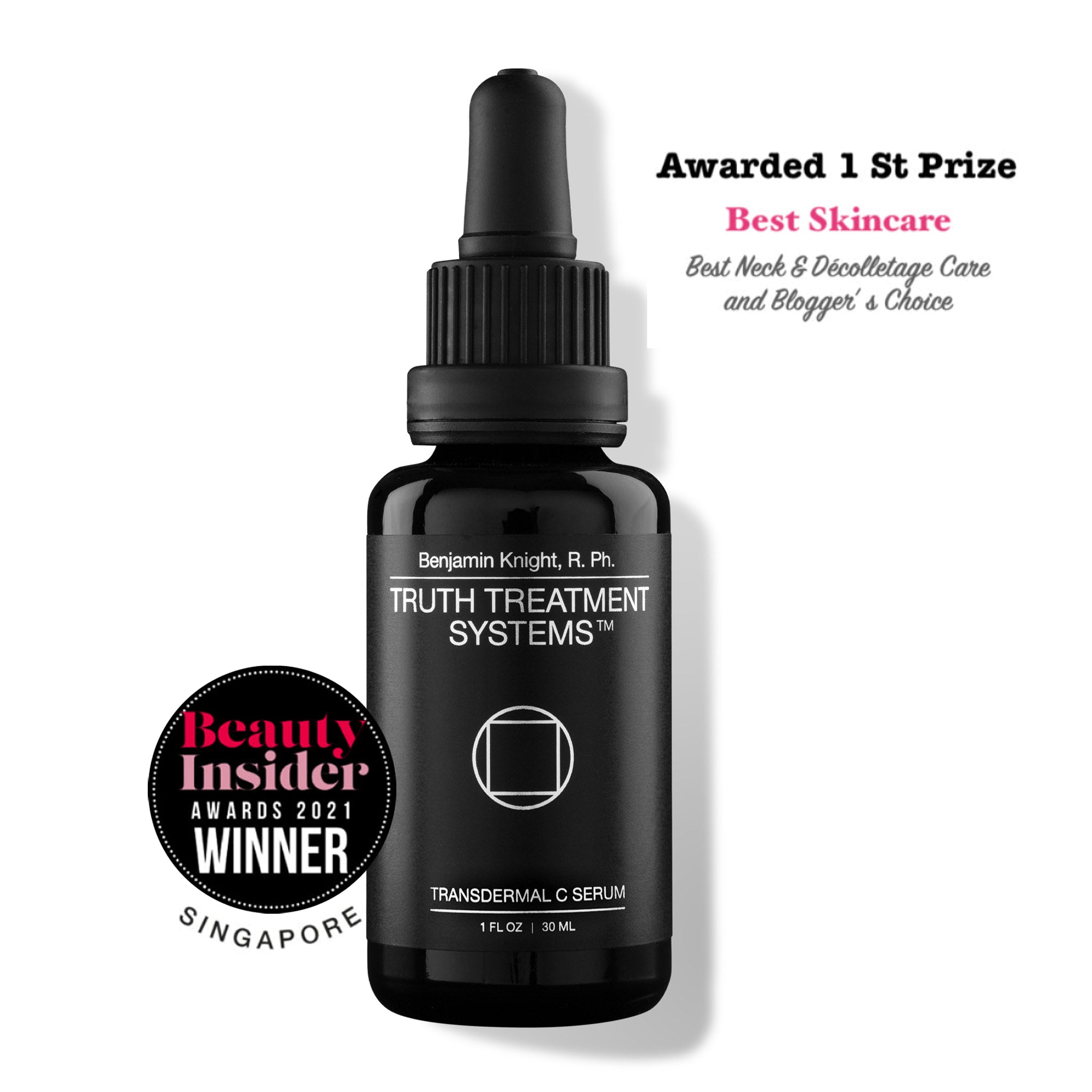 Transdermal C Serum - Lasts up to 3–4 months - 120 uses in the bigger size.