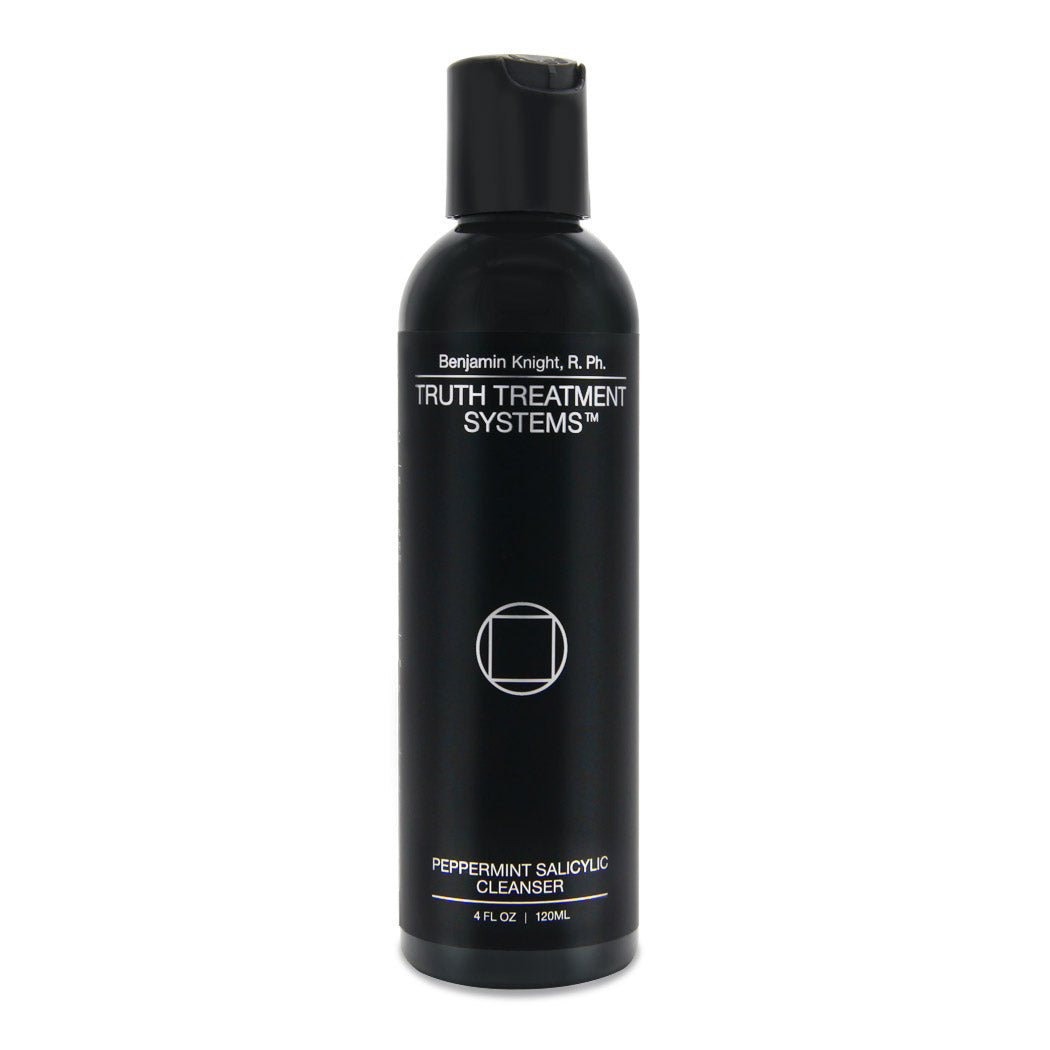 Peppermint Salicylic Cleanser 4oz — salicylic acid and peppermint oil cleanser by Truth Treatment Systems