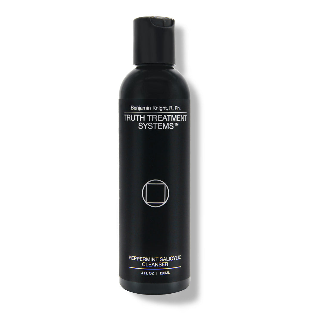 Salicylic acid cleanser — Truth Treatments Peppermint Salicylic Cleanser 4oz bottle
